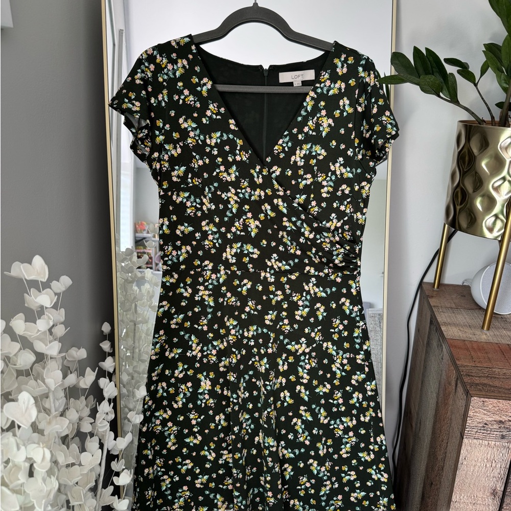 LOFT Floral Dress
